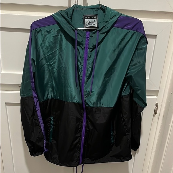 Other - Beautiful Giant Green and Black Jacket